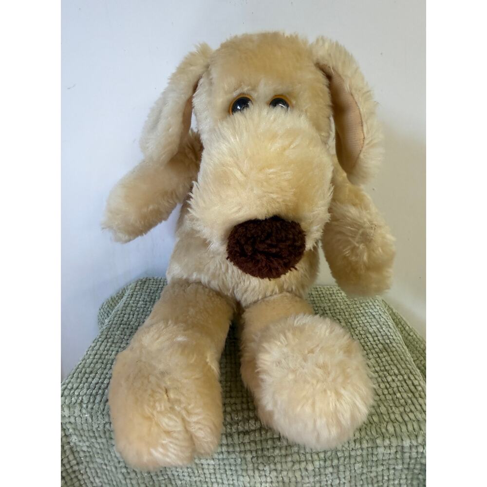 Vintage Francesca Company Plush Dog 1986 Stuffed Animal Taiwan Toy